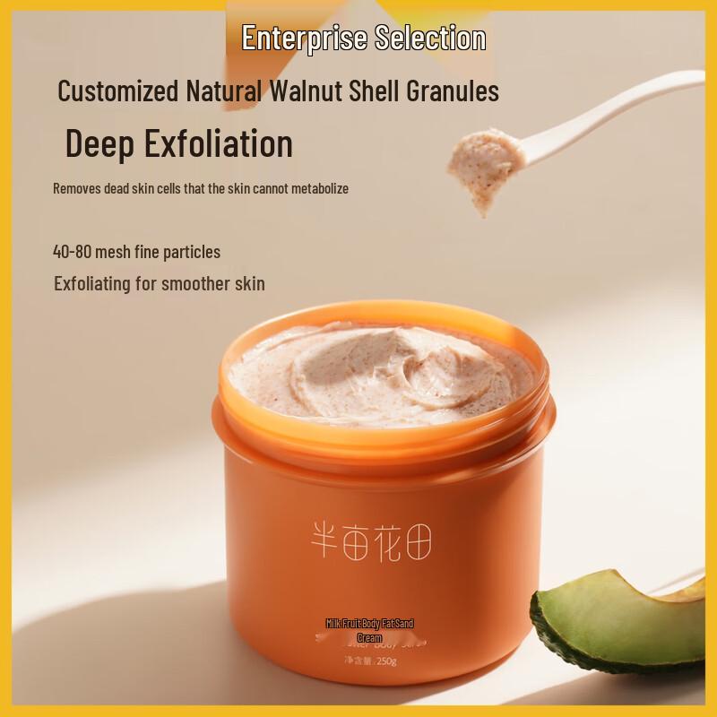 

Half Acre Flower Field Shea Butter Exfoliating Body Scrub