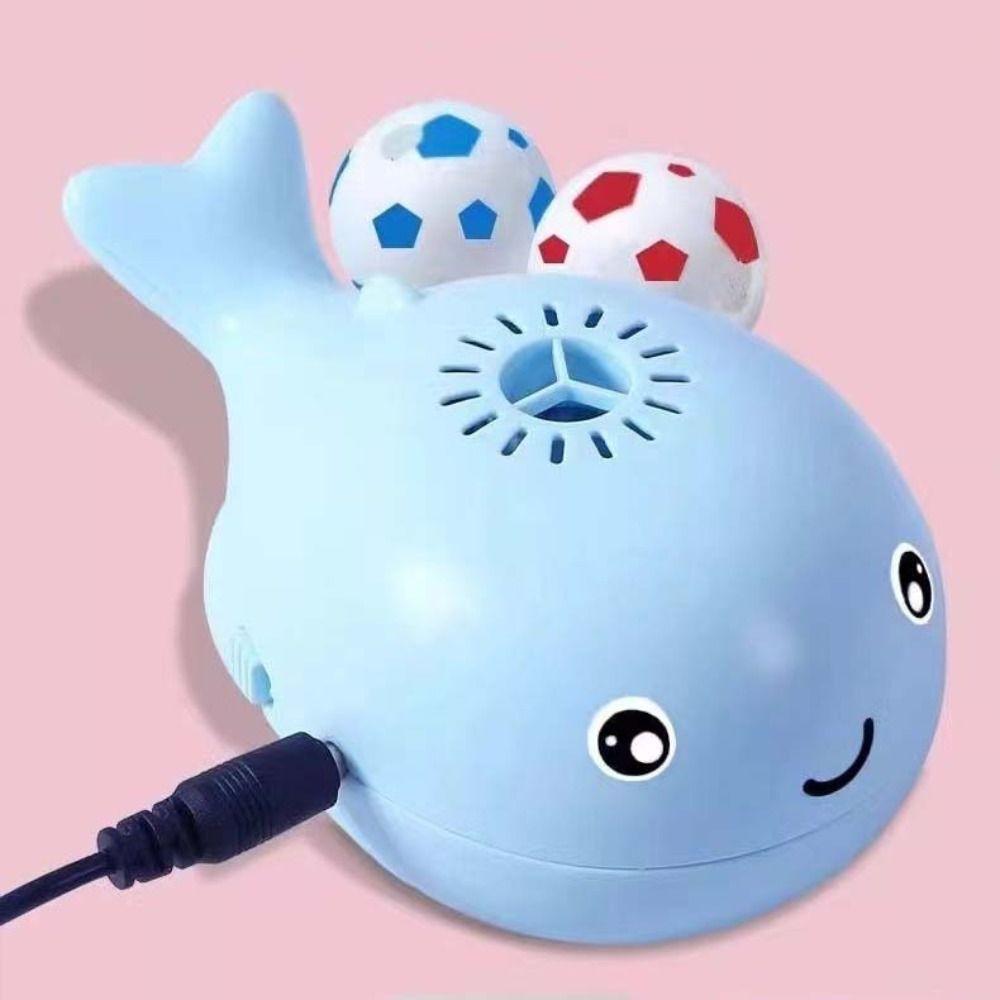 USB Sensory Baby Toy Whale Educational Toys Absorbed Floating Ball Blowing Toy  Kids/Toddler
