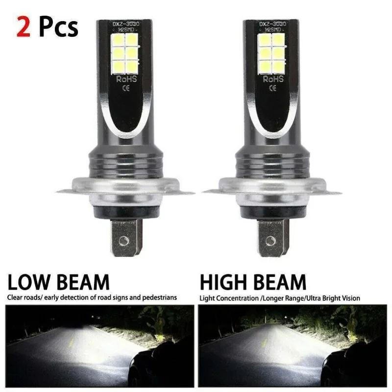 H4 H7 LED Headlight H1 H3 H7 H4 H11 Car Fog Light LED Bulbs 9005 9006 Hb3 Hb4 Auto Driving Running Lamps 12000LM 12V 6000K