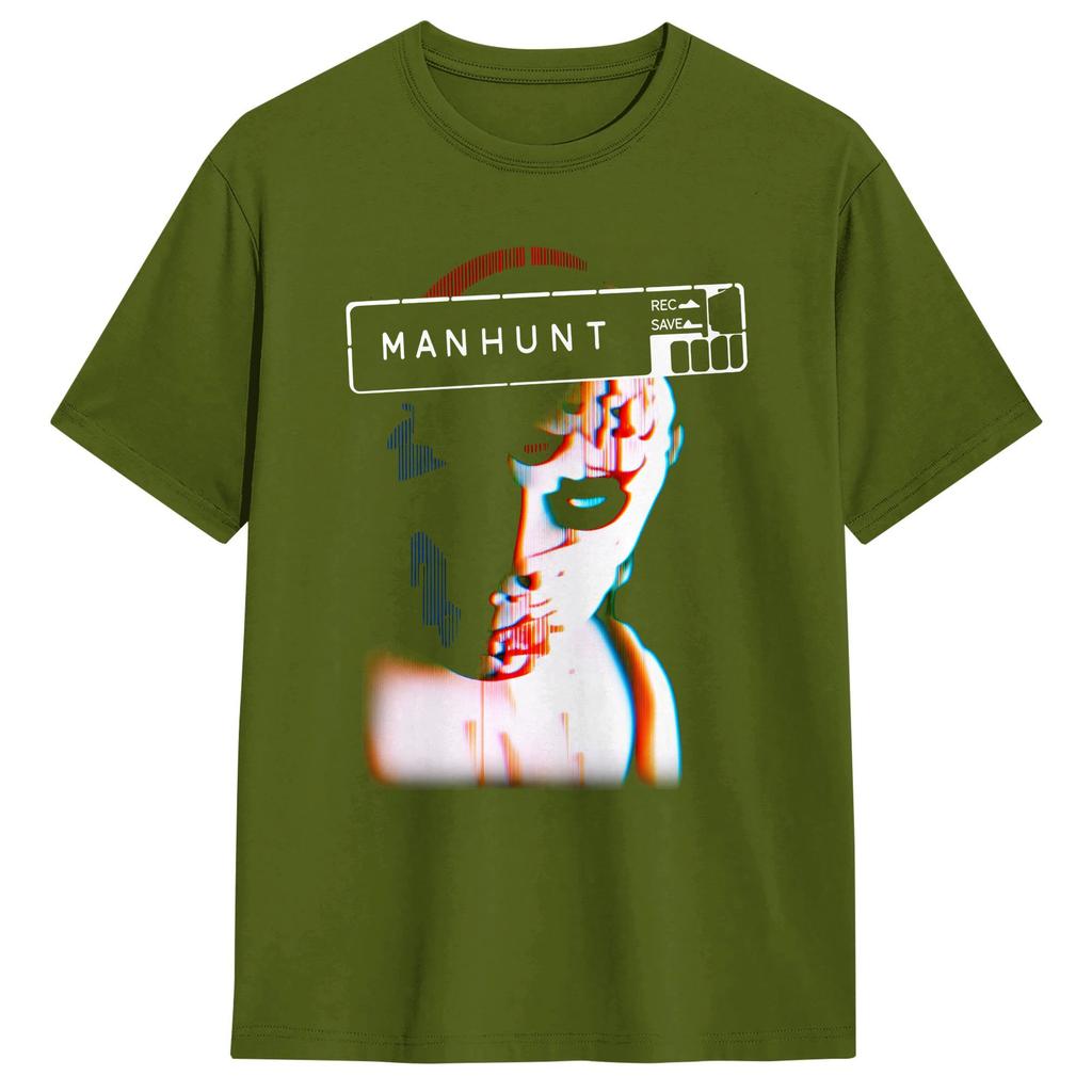 Unisexs TShirt Unisexhunt Horror Game T Shirts Hip Hop  Summer Tee Shirt Streetwear Cotton Tops Gift Idea