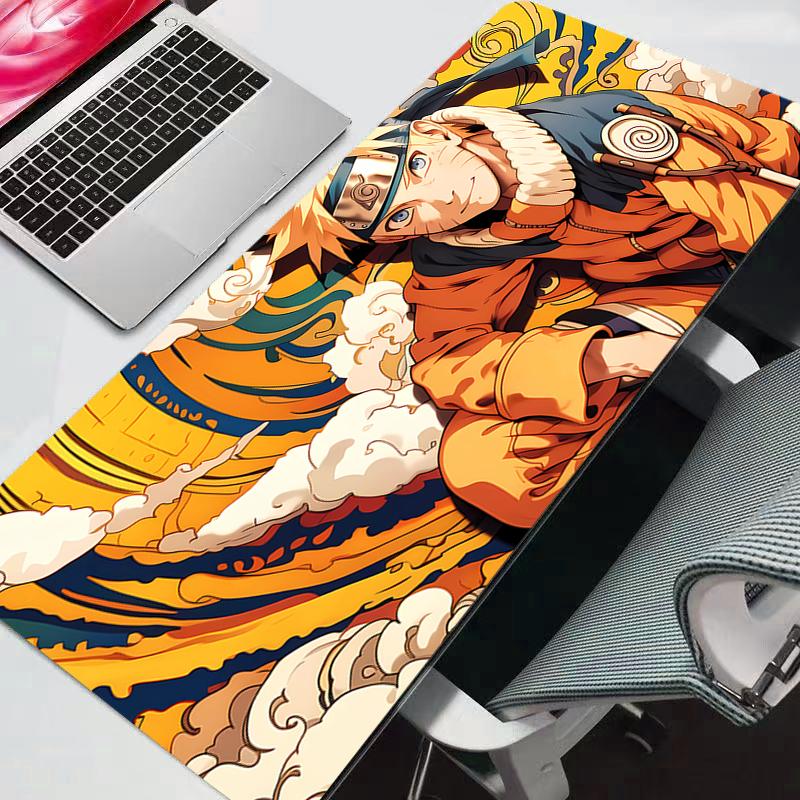 Large Mouse Pad Naruto Office Computer Desk Mat Table Keyboard Laptop Carpet Accessories Gaming Mousepad Durable Anime