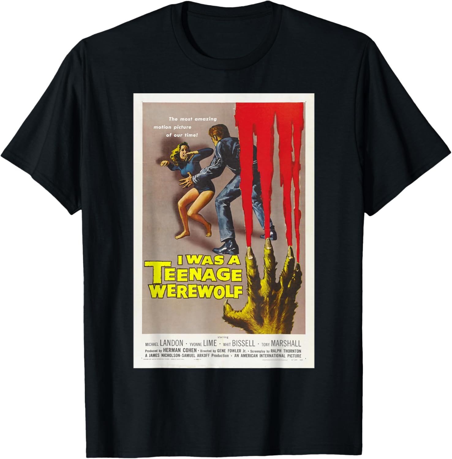 Vintage Movie Poster T Shirt T-Shirt S