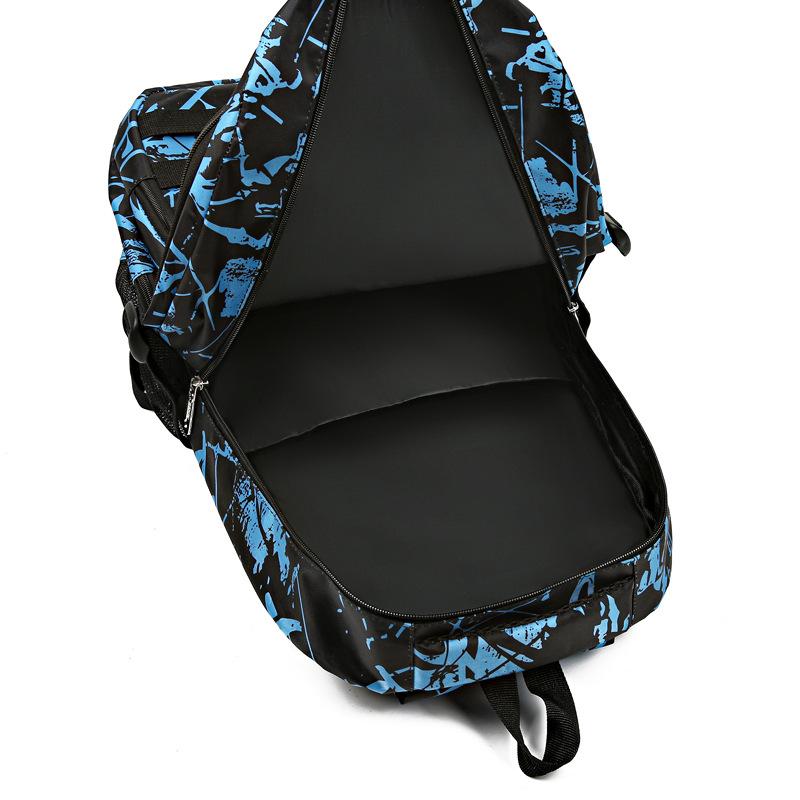 Backpack Simple Casual Travel Bag Student Backpack Large Capacity Multi-compartment Waterproof Backpack