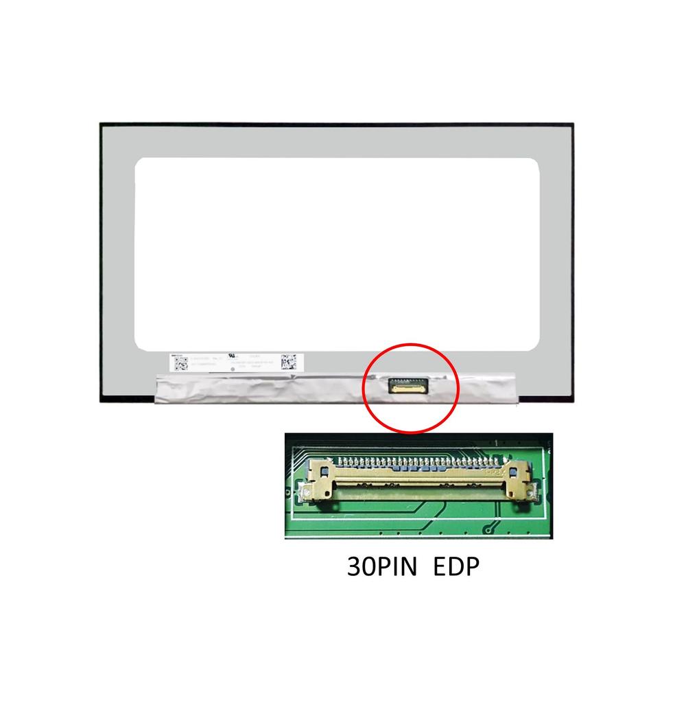 FULLCOM 1980x1020 Replacement LCD Panel Compatible Dell Latitude 5410 HP Elitebook 640 G9 14.0" (Non-Touch) Models 3420, 5400, / / B140HAN04.D