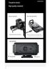 Universal Foldable Car Vent Phone Holder with Electric Rotation and Wireless Charging