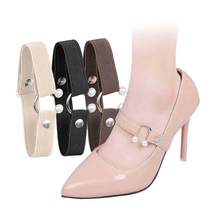 Decorative Anti-Slip High Heel Straps with Buckle