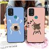 Dirt-resistant Soft case Phone Case For UMIDIGI A9 Silicone Shockproof Back Cover Couple Full wrap TPU Durable Graffiti