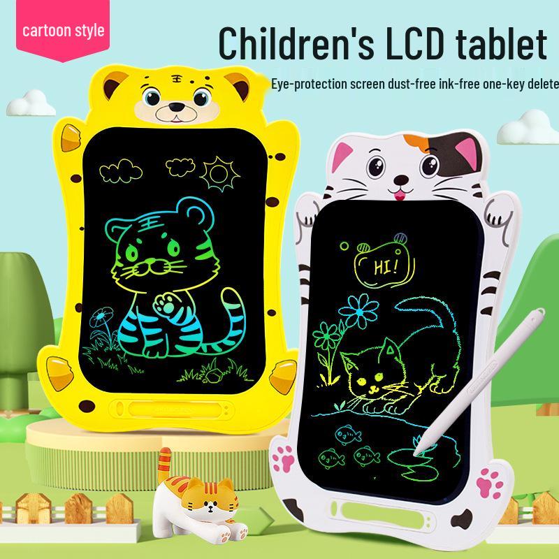 

8.5 LCD Writing Tablet for Kids - Cartoon Doodle & Drawing Board for Educational Fun