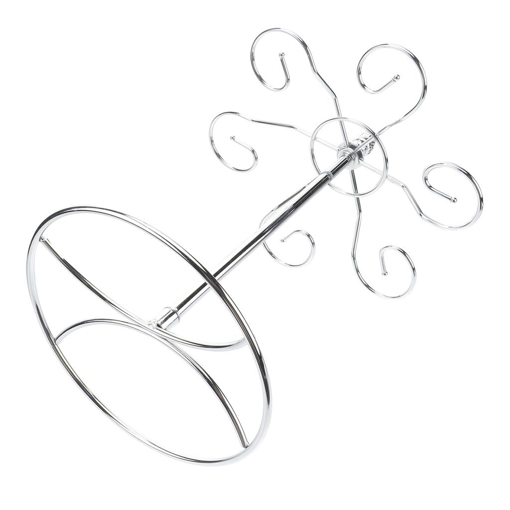 Red Wine Glass Rack Sturdy Retro Style Organizer Goblet Hanging Rack Kitchen Bar Counter Wine Glass Holder Goblet Shelf