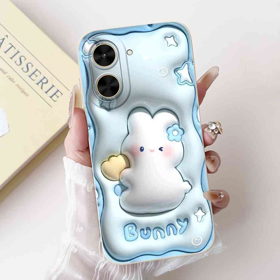 

For Xiaomi Redmi A5 NFC 5G Case Cartoon Astronaut Rabbit Cover Soft Silicone Phone Case For Redmi A5 nfc A5NFC Bumper Back Cover Redmi A5 NFC 5G