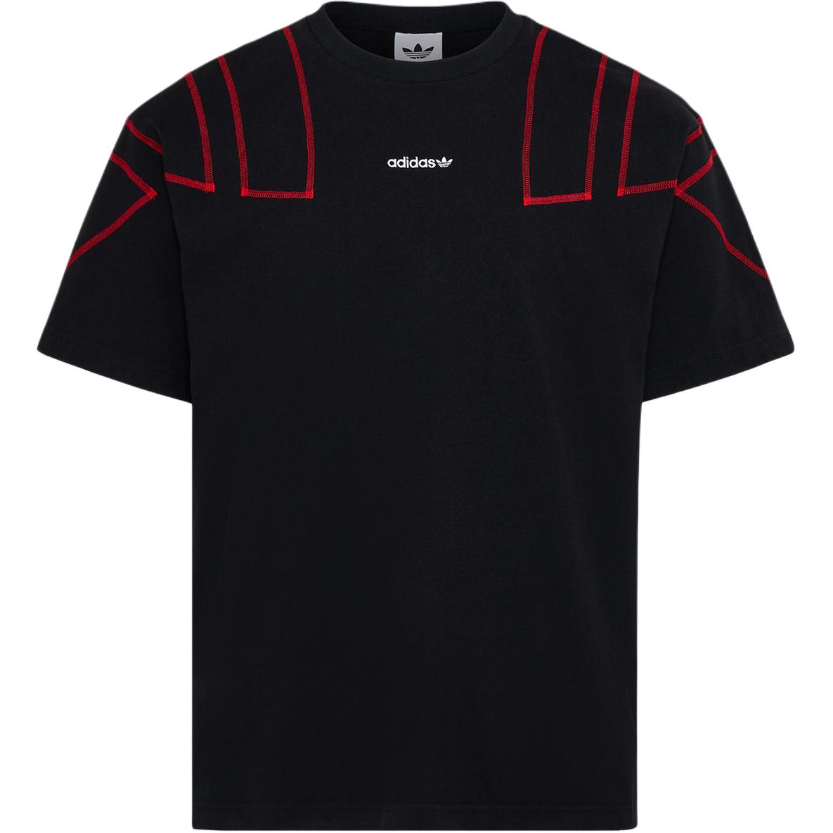 

Adidas Originals Cotton Knitted Pullover Short Sleeve T-Shirt Men Tops KG6326 S