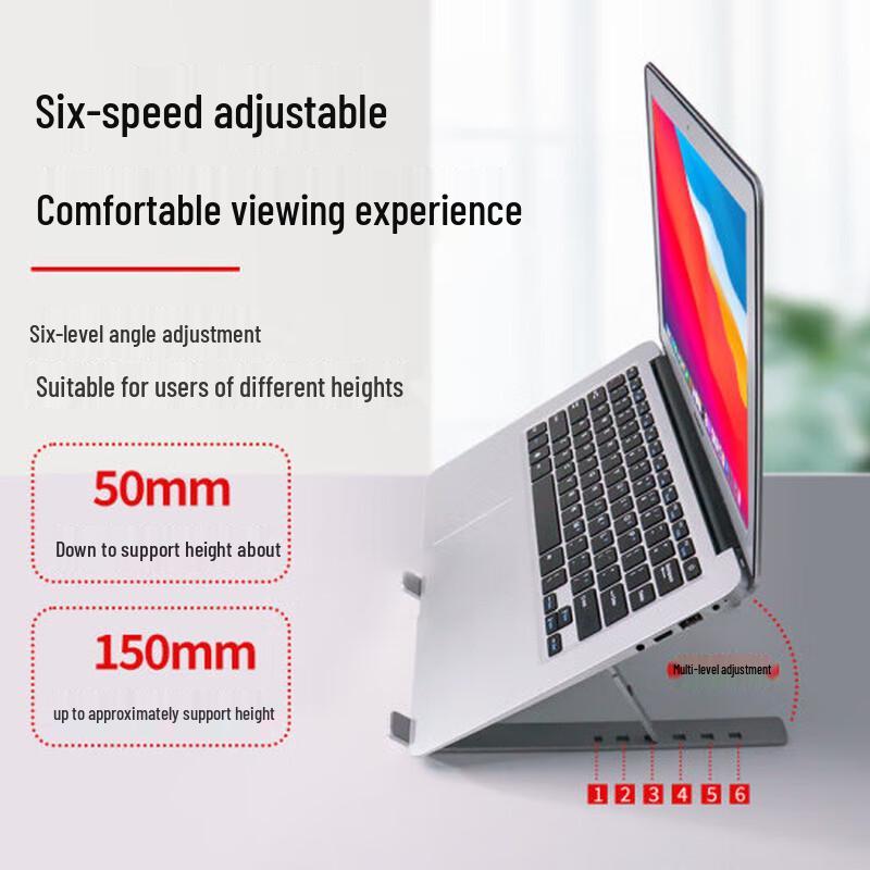 Lenovo ZJA3 Portable Foldable Aluminum Laptop Stand