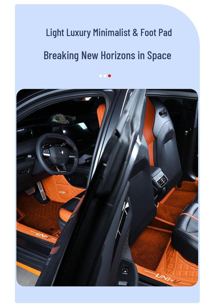 Changan UNIV Smart Floor Mats & Coil Carpet Kit for Interior Protection
