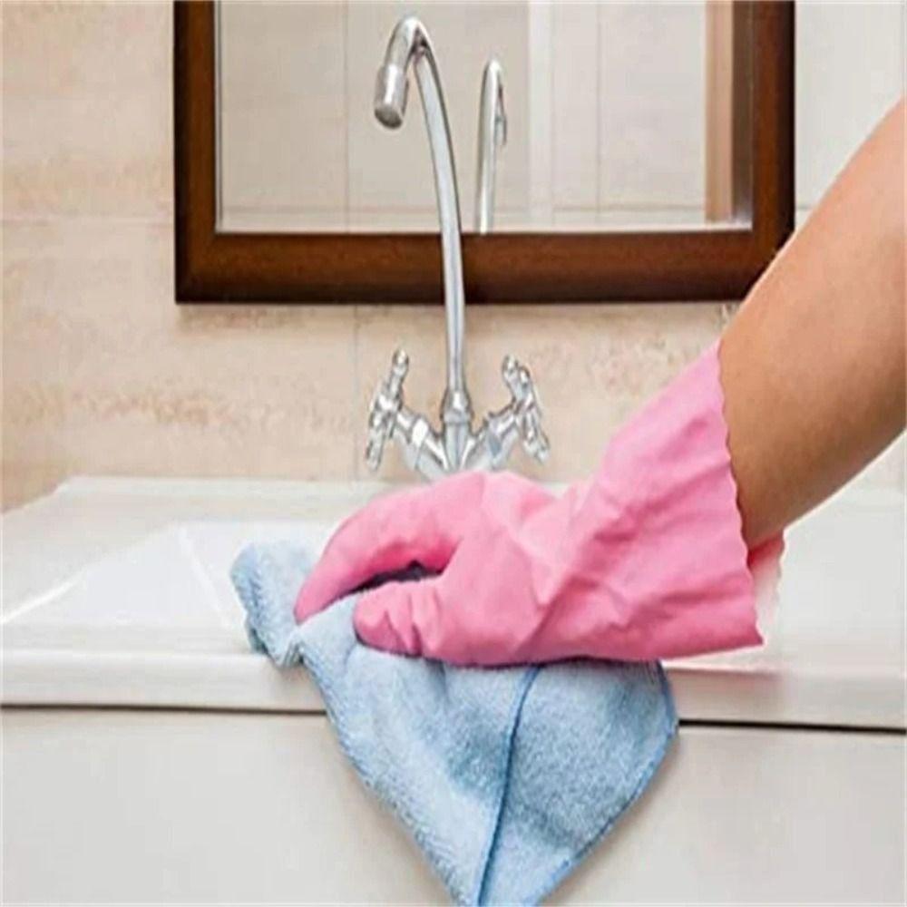 20Pcs Thickened Microfibre Cleaning Cloths 30x30cm Super Absorbent Cloths  House Cleaning