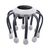Electric Claw Scalp Scratcher 10 Vibration Contacts 5 Massage Mode Head Red Ray Cordless Portable Head Massager For Relaxation