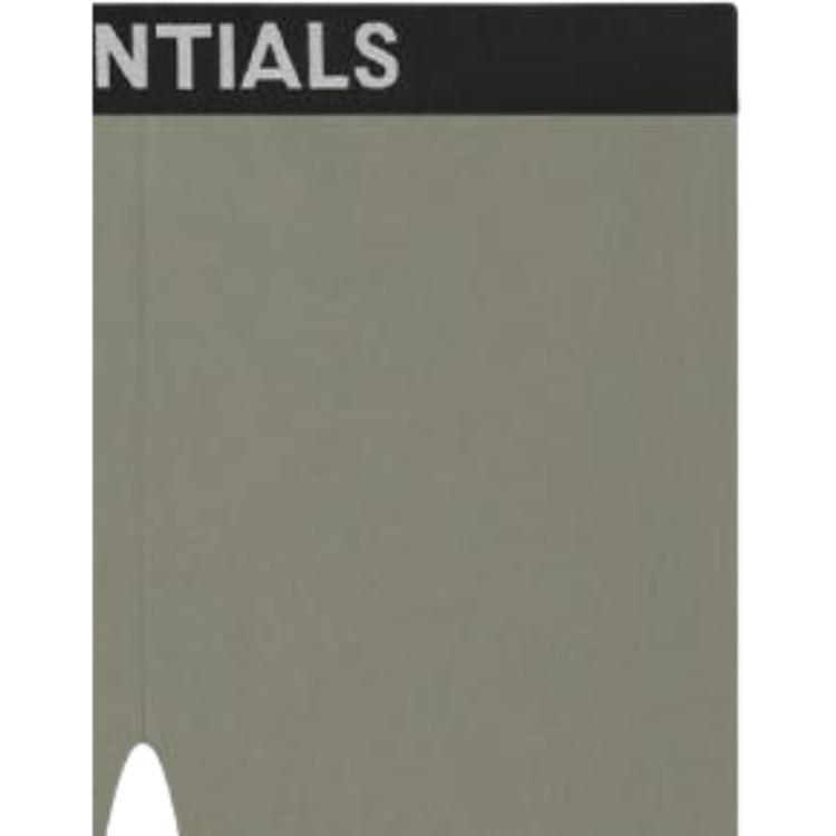 Fear of God Essentials Athletic Biker Shorts Unisex Bottoms Charcoal Grey FOG-SS21-572