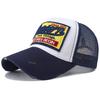 Neue Baseballkappe mit Buchstabenstickerei für Herren mit Netz-Snapback-Hut Chapeau Homme Sommer Atmungsaktiv Y2K Trucker Caps für Damen