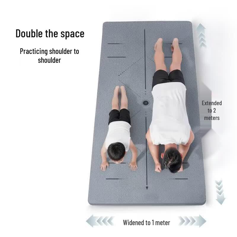 HANDUNYOU TPE Extra-Breite Yogamatte