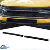 Black Front Bottom Grille Grill Strip Cover Trim Bezel Kit For Ford Bronco Sport