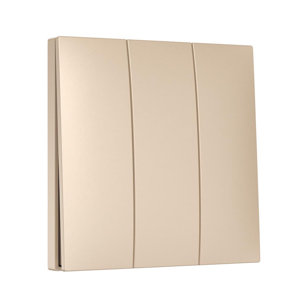 Self-Powered Wireless Switch: Stick-On Multi-Control Remote for 86-Type Panels, No Wiring Needed