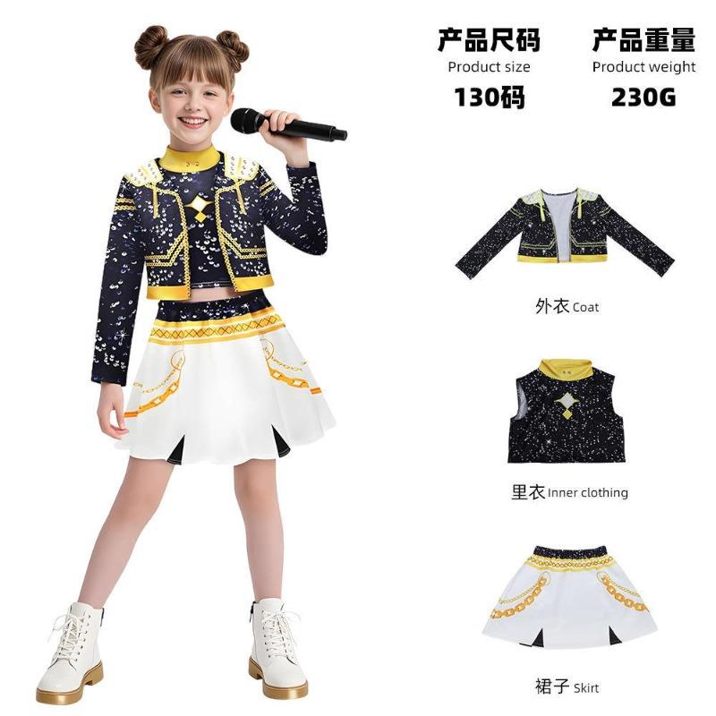 New K-pop witch hunter group costume pop singer women's clothing children's wear demon hunter cosplay suit