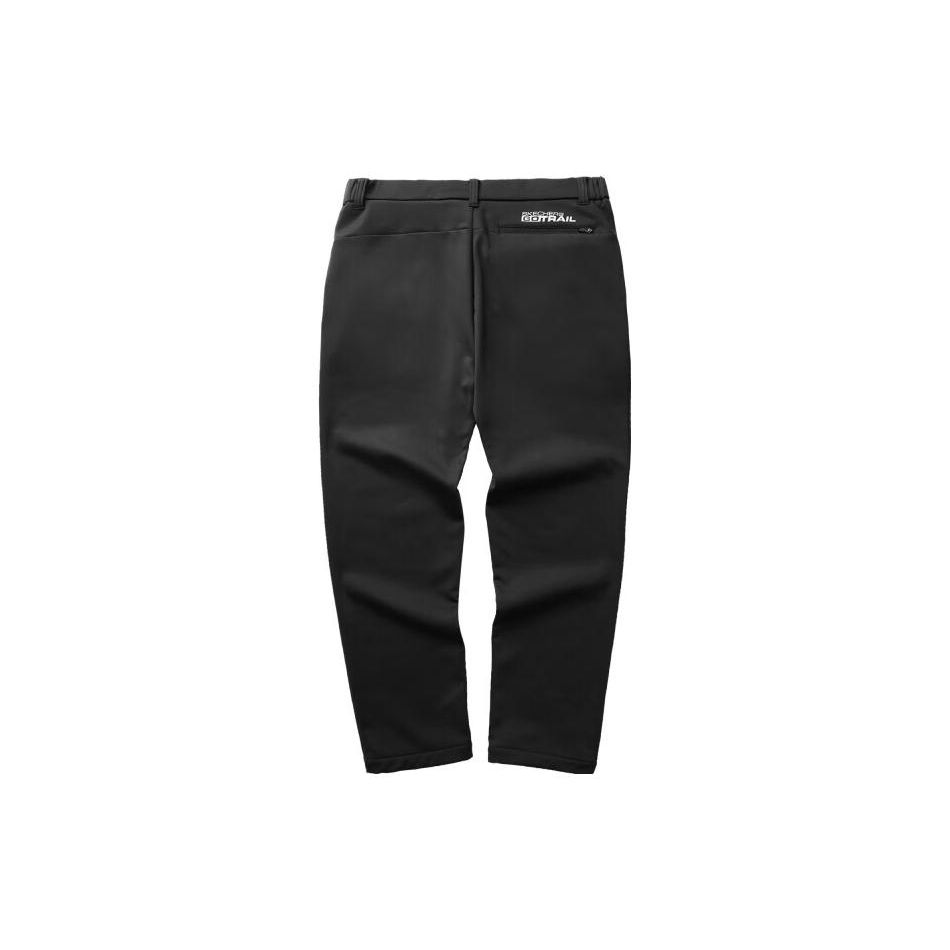Skechers Stroll Series Solid Color Mid Rise Straight Leg Casual Pants Men bottoms Deep-Night-Black L423M154-03B6 M
