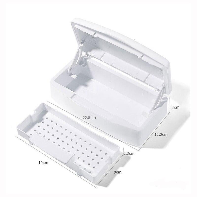 Manicure Tool Disinfection Box Hygienic Portable Alcohol Disinfection Filter Cleaning Box Cleaning Box Sterilization Box