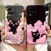 Pour Vivo Y21 Y21s Y21t Coque Vivo Y33s 4G V2109 Mignon Chat Dessin Animé Housse Souple TPU Coque de Téléphone Pour Vivo Y21s VivoY21 V2111 V2110 Sacs