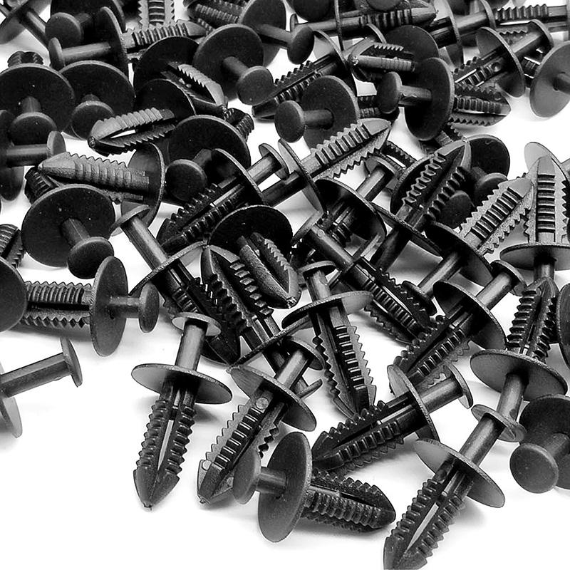 100x Bumper Cover Fender Screw Rivets Fixed Fastener Clip For Opel Messer