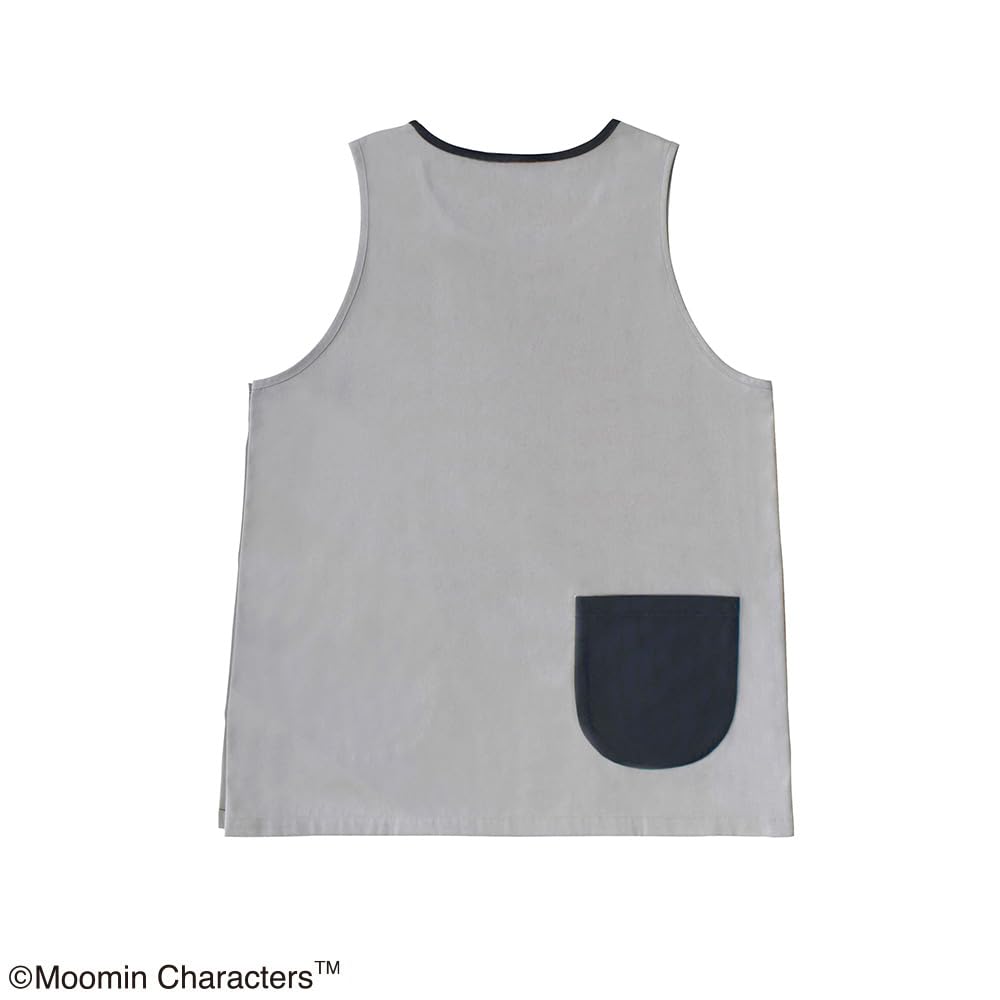 Saint Ladies Moomin Free Size Apron, Gray, ST-IM0063, (M-L)