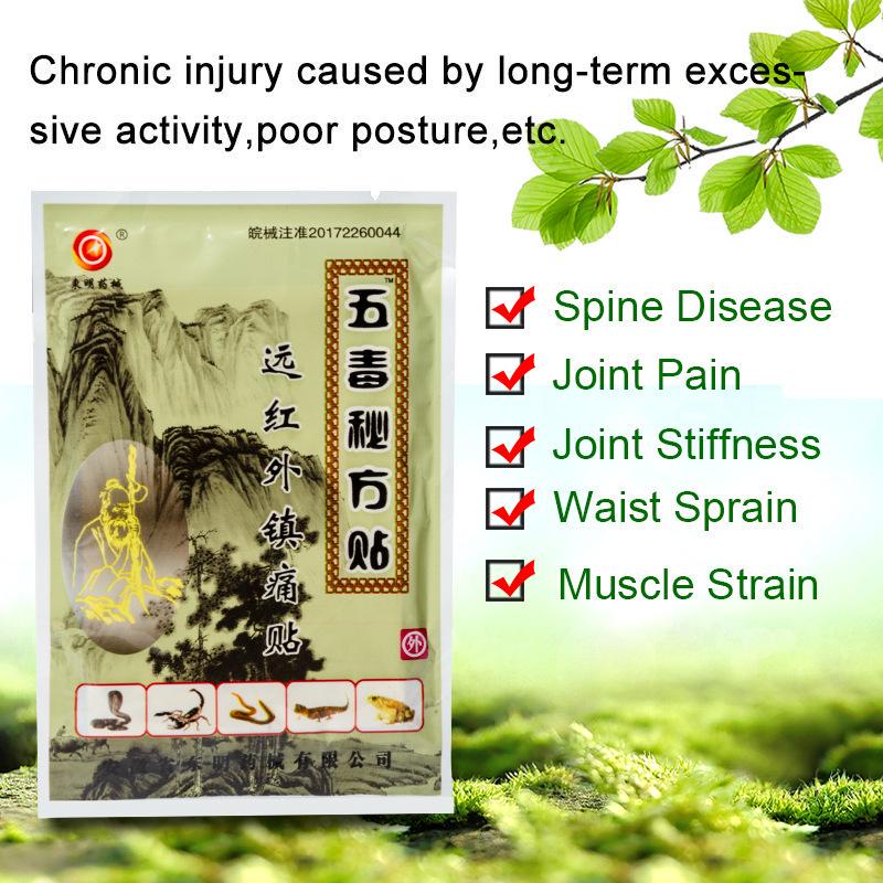 8/16/24/32/40/48Pcs Chinese Scorpion Pain Relief Plaster for Shoulder Neck Back Knee Joint Muscle Pain Relief Health Care