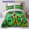 KVMechelen Pattern Bedding Quilt Set Quilt Cover Pillowcase Home Decoration Birthday Gift (1 * duvet cover + 2 * pillowcase, without core)
