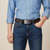 Contrast Color Men Weaving Belt Texture Nylon Waistband Both Sides Available Belt  Jeans Pant