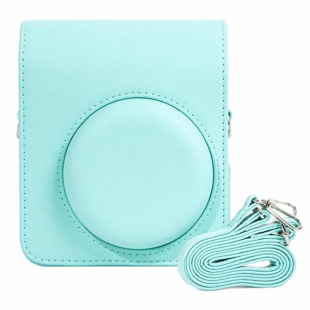 PU Leather Camera Bag Retro Camera Case for Fujifilm Instax Mini 13/12/11 Outdoor Carry