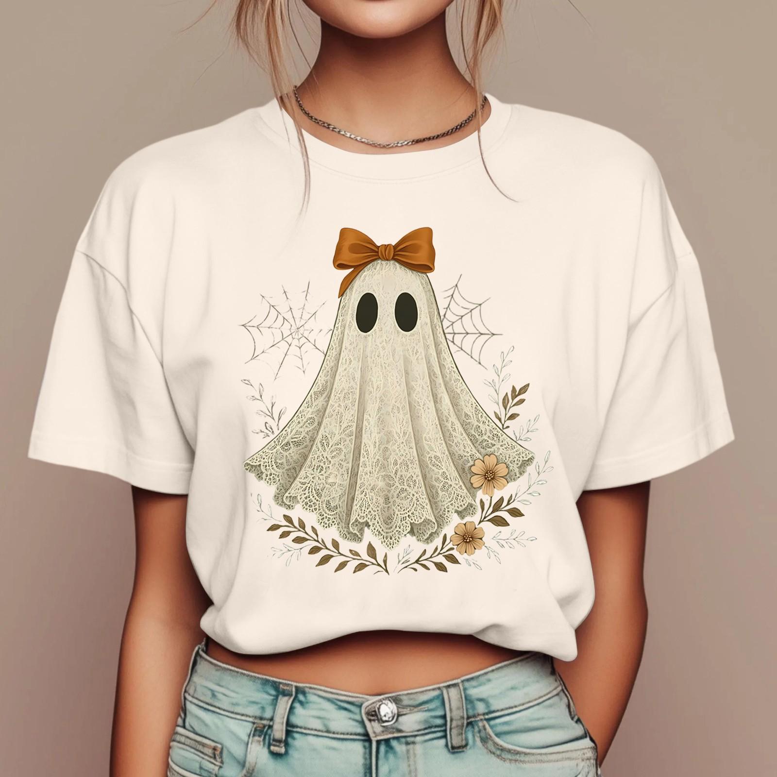 

Женские повседневные футболки с принтом для фестиваля, с коротким рукавом, с цветочным коротким рукавом, с круглым вырезом, ретро, с коротким рукавом, летние, повседневные топы L