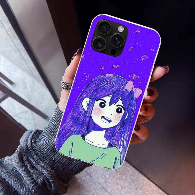 Game O-Omori Cartoon Phone Case For iPhone 17 Air 16 15 Pro Max 14 Plus 13 Mini 12 11 Cover 7 8 SE Silicone Shell Print Fundas 1