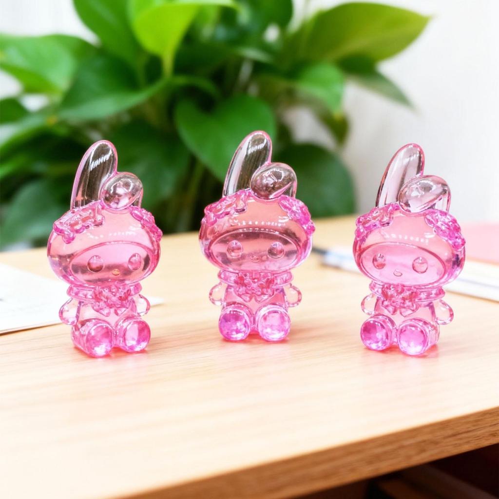 Large My Melody & Kuromi Anime Desktop Ornament Doll Birthday Gift