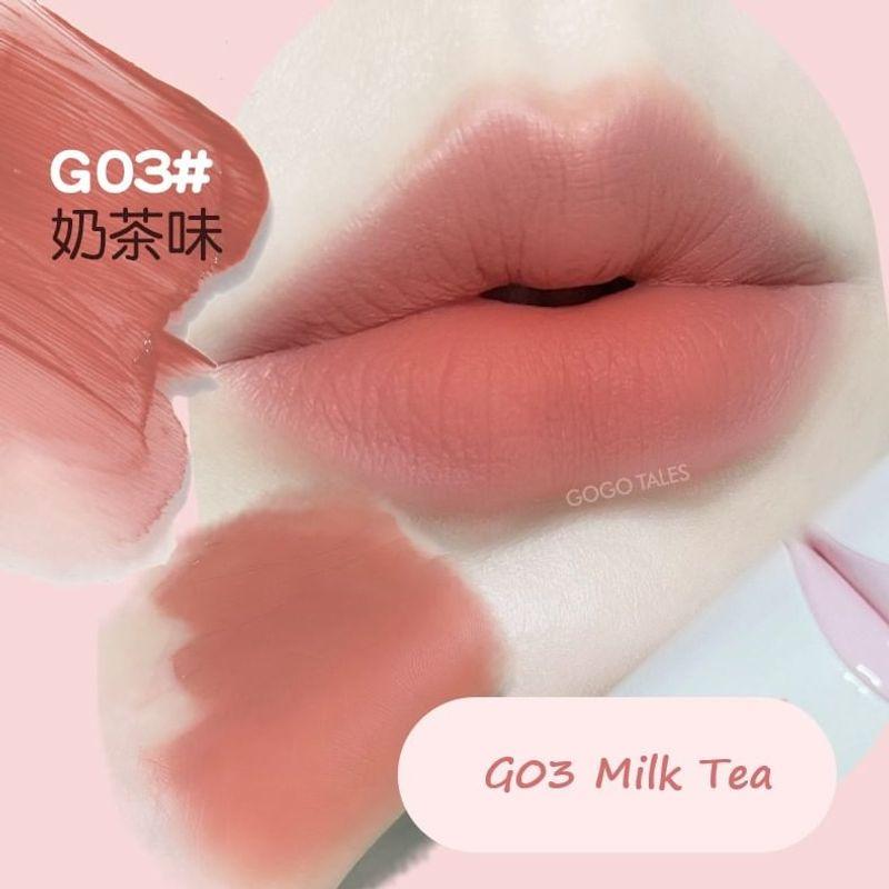 GOGO TALES - Velvet Lip Glaze - 3 Colors (1-3)