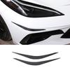 Carbon Fiber Front Bumper Lip Corner Cover Trim sticker For Corvette C8 20-25 US
