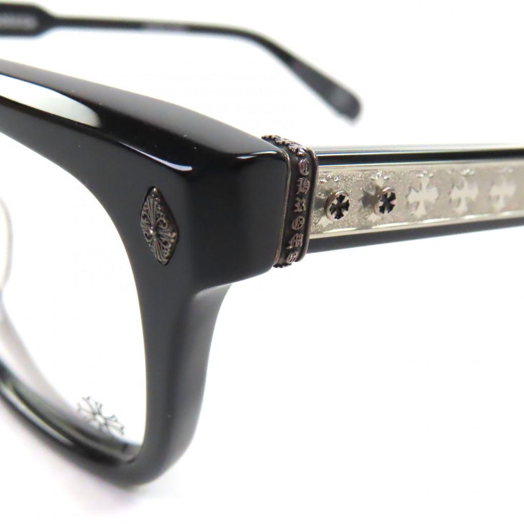 Tolle CHROME HEARTS Brille AMBIDEXTROUS CH Plus Wellington schwarz 925 Herren Gebraucht