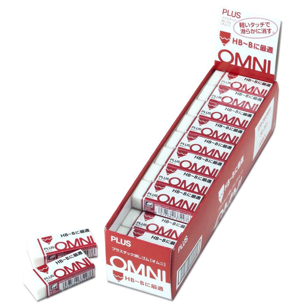 

Plus Eraser Omni 40 pieces HB~B ER-060MR