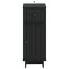 Bathroom Storage Cabinet EDE Black 30 X 31 X 80 Cm