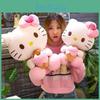 Cute And Cuddly Ice Cream Cone Kt Cat Plush Toy For Wholesale