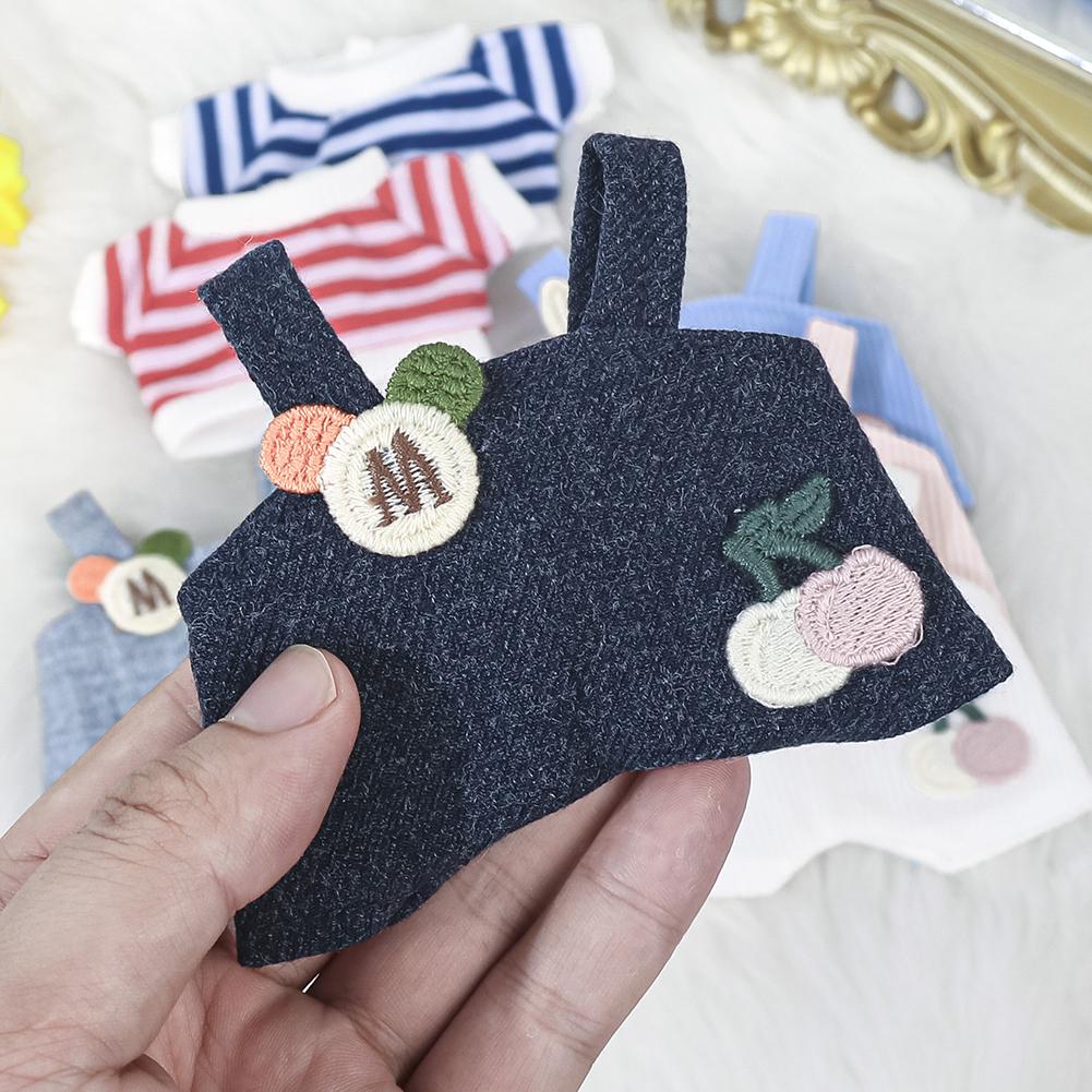 For 17cm Labubu Doll Clothes Fashion Clothes Hoodies Doll Clothes Hoodies Dolls Accessories Cute Decoration Little Cloths