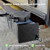 RV 4x4 Bumper End Cap with Ventilation Holes Durable Construction Universal Fit Heavy-duty Sewer Hose Bumper Cap