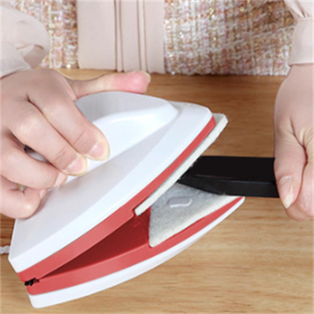 Magnetic Window Cleaner Brush Double-Side Automatic Water Discharge Wiper Glass Window Brush High Rise Outside Window Cleaner