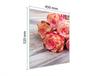GLASSCHNEIDEBRETT 45x52 ROSE
