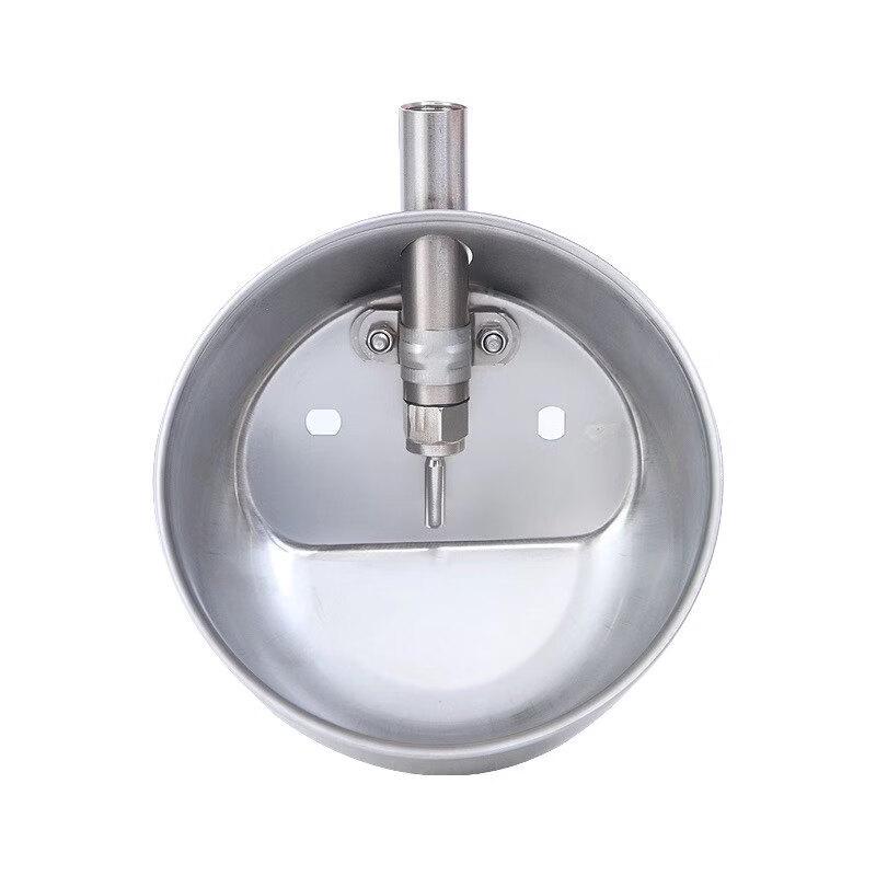 Youang Round Stainless Steel Pet Drinking Bowl