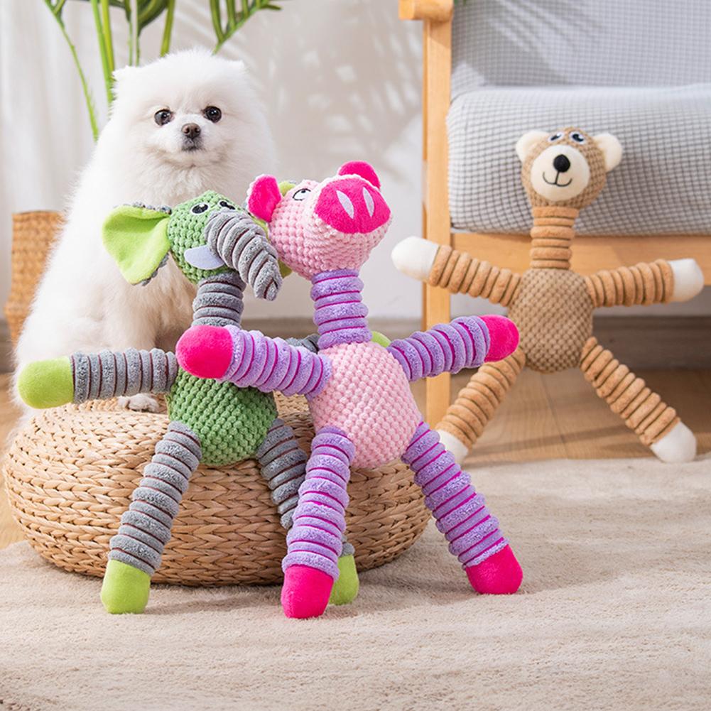 Large Dog Sound Squeaky Toys Squeaky Dog Toys Dog Chew Toy Interactive Dog Toys for All Breed Sizes for Small Large Dogs