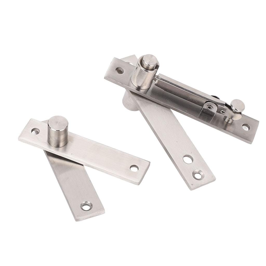Pivot Hinge 360 Degree Rotation 300LBS Load Bearing Stainless Steel Concealed Door Hinge for Wooden